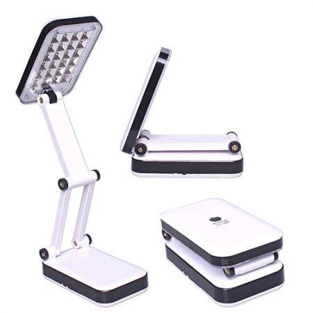 3단 접이식 LED 스탠드 독서등 휴대용 조명 램프 로고 인쇄 USB 충전 1