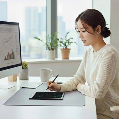 벨루젠 VZ-EN001 LCD 12인치 부기LCD보드 전자노트